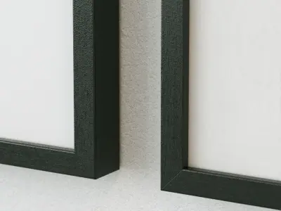 Gallery Wall 64 3D model