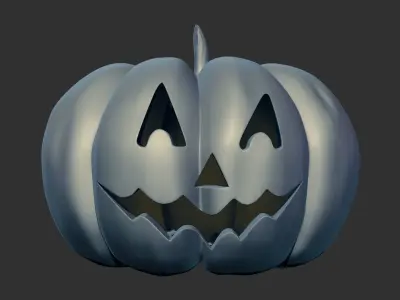 Halloween Pumpkin Pack 3D model