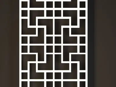 decorative panels 3D model  vol2 3D model