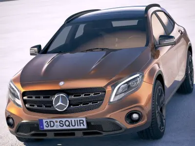 Mercedes GLA 2018 3D model