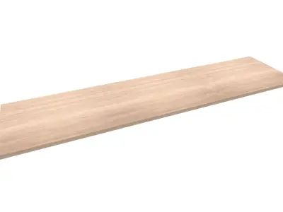 Plywood 3D Model AR VR PBR Low-poly 3D model