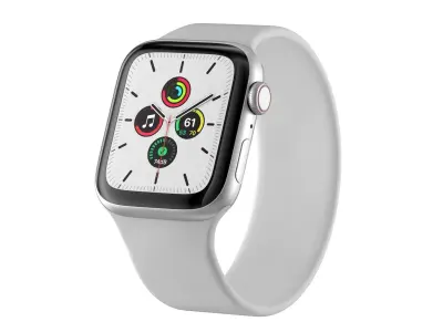 Apple Watch SE Silver 3D model