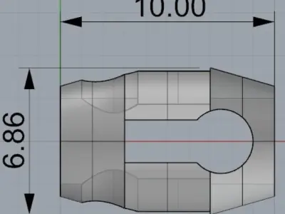 Eslabon para cadenas chain link E2016-42 3D print model