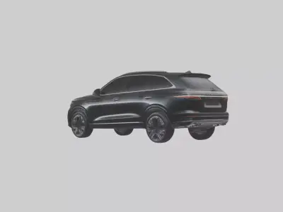 Lux Car Model Low-poly 3D model