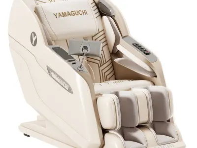 Yamaguchi Skyway Relax Armchair 3D model