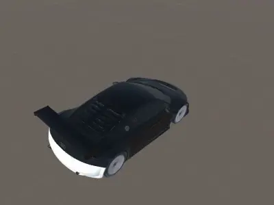 Audi R8 LMS Low-poly 3D model