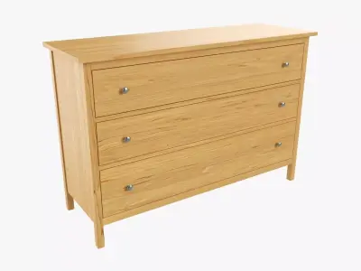 Chest of drawers 04 3D model