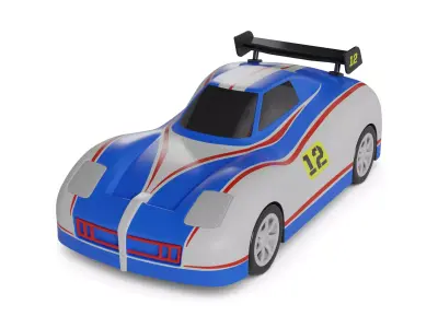 Cars and action games Remote Control Car Low-poly 3D model