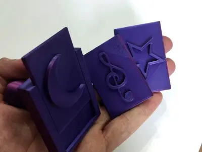 Stamp 02 - Moon - Fondant Decoration Maker Toy 3D print model