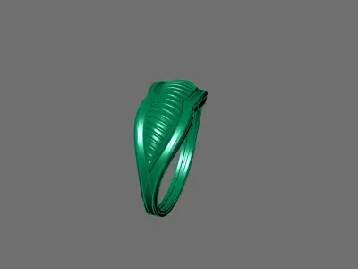 Women Ring Plain Ring Ready STL 3DM Models Womens Rings 3D print model 70