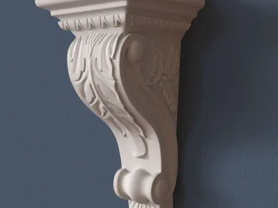 Decorative Corbel 3D model 15
