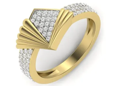 rings collection 3D print model 3D print model