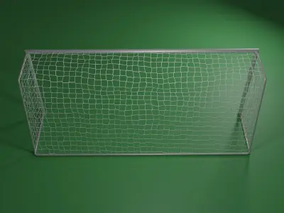 Soccer Football Goal Low-poly 3D model