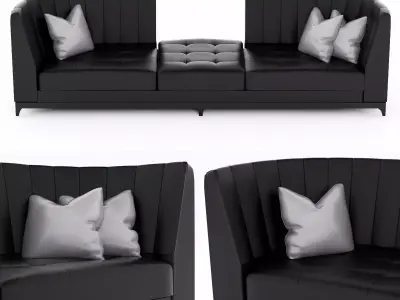 benhamou CRESCENT LOUNGE 3D model