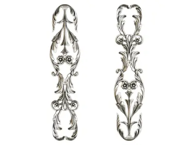 Classic carved 216 3D model