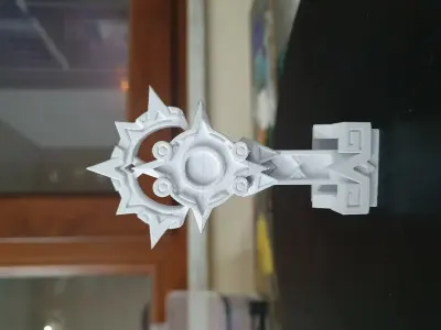 Pyro Gnosis-Genshin Impact-Mavuika-3D Printable 3D print model