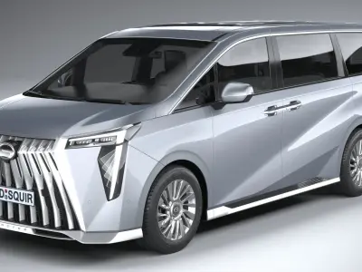 GAC Trumpchi M8 2023 3D model