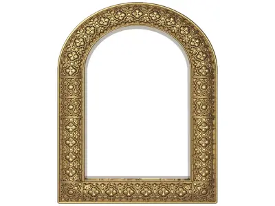 carved frame 3D model 32