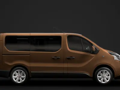 Fiat Talento Minibus 2020 3D model