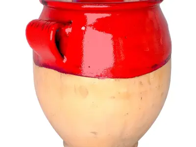 Terracotta Vase or Pot 6 3D model