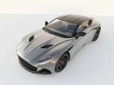  Aston martin dbs superleggera 3D model
