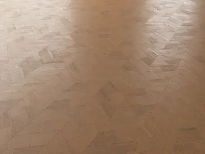  Parquet Oak Cornell Firestop set 6 3D model