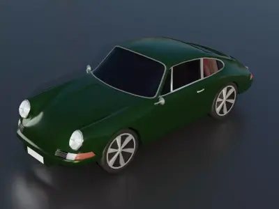 Porche 911 1968 3D model