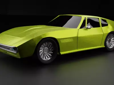 maserati ghiblli 4900 3D model