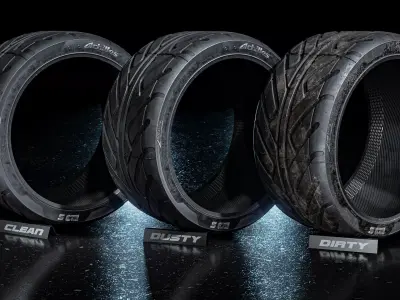 Tire Achilles 123S R18 3 in 1 and Bonus 3D model