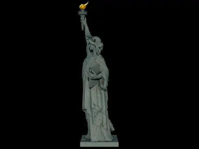 Statue of Liberty 3D model