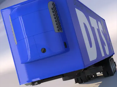 Refrigerated Trailer 3D model