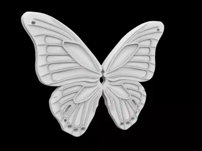 butterfly wings 3D Print Model 3D print model