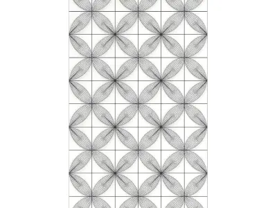 White Wall Panel 3D model