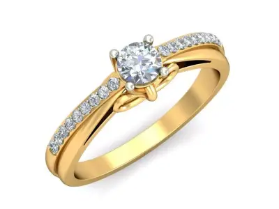 elegant luxury ring 3D print model purchase
