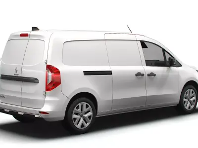 Renault Kangoo EV Van LWB 2026 3D model