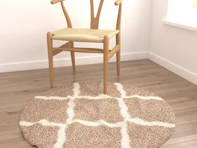 Rugs No 593 Low-poly 3D model