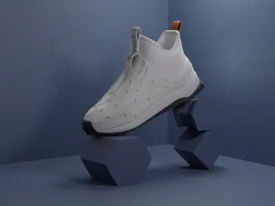 Shoes - Merrell - Hydro Runner Mid GORE-TEX 3D model