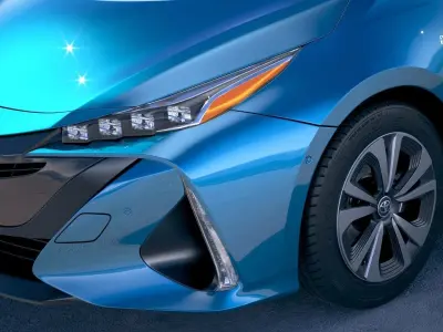 Toyota Prius Prime 2018 3D model