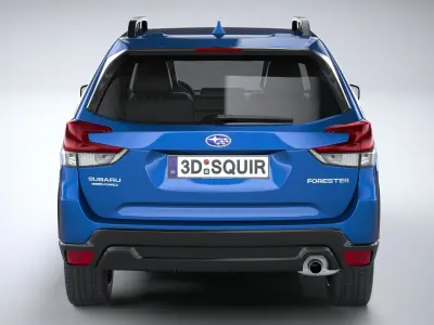 Subaru Forester 2023 3D model