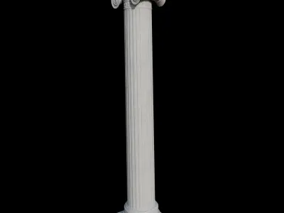 corint column A 3D model