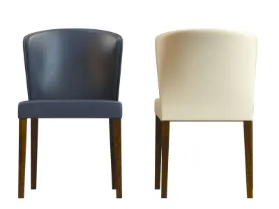 Crate and Barrel -  Curran Dining Chair 3D model