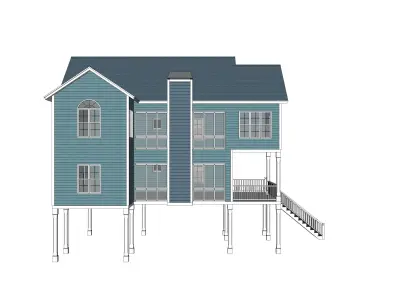 Beach House 19 -Archimple LLC 3D model