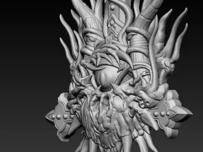 Cross Devil  3D print model