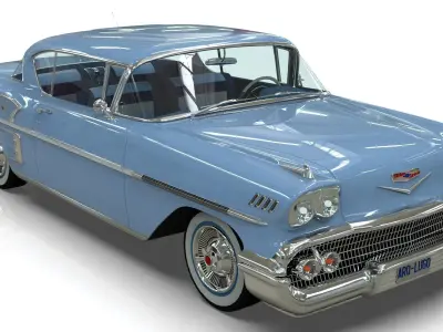 Chevrolet Impala Sport Coupe 1958 3D model