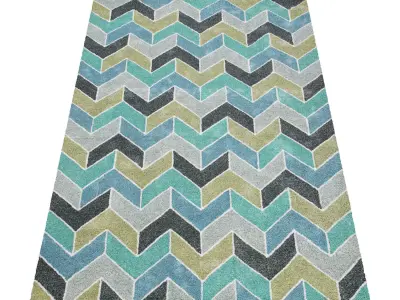 Rug Set 977 3D model