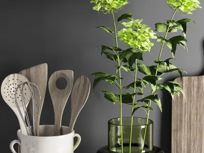 kitchen accessories 02 3D model