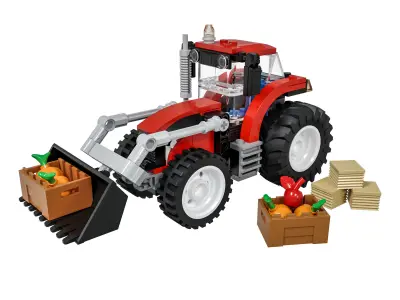 Lego City 60287 3D model