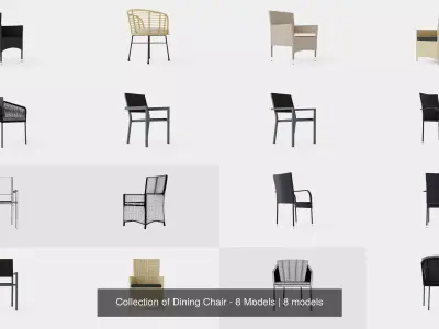 Collection of Dining Chair - 8 Models