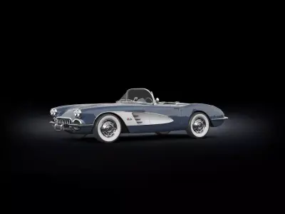 CHEVROLET CORVETTE 3D MODEL 3D model