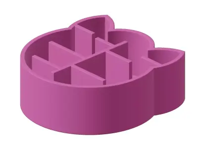 Plastic Kids Organizer Stand Toy 3D model